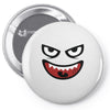 monstre visage Pin-back button