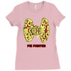 pie fighter Ladies Fitted T-Shirt