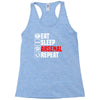 eat sleep arsenal Racerback Tank