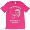 i'm awesome  funnycomic deal with it party retro cool T-Shirt