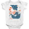 visit mordor Baby Bodysuit