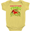 no pizza after midnight! Baby Onesie