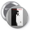 scarface classic movie Pin-back button