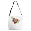 not today satan Adjustable Strap Totes
