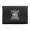 vintage made in 1951 perfectly aged a living legend Accessory Pouches