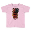 skull us flag Toddler T-shirt