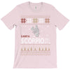 santa scorpio christmas ugly t shirts T-Shirt