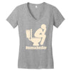 heimschei&szlig;er funny Women's V-Neck T-Shirt