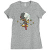 overwatch zenyatta cute spray Ladies Fitted T-Shirt