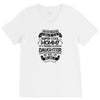 Super Cool Mommy Of A Freaking Awesome Daughter V-Neck Tee