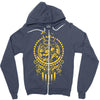 steampunk 1852 Zipper Hoodie