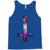inverted galaxy cross funny  religion banter space fashion new Tank Top