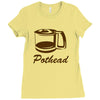 pothead Ladies Fitted T-Shirt