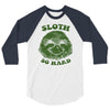sloth so hard 3/4 Sleeve Shirt