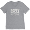poppy myth legend casual V-Neck Tee