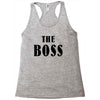 The Boss - The Real Boss Racerback Tank