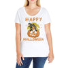 collie dog Ladies Curvy T-Shirt