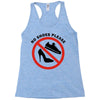 take off your shoes Racerback Tank