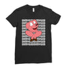 oh my god pig Ladies Fitted T-Shirt