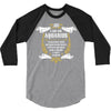 I Am An Aquarius 3/4 Sleeve Shirt