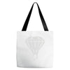 dripping diamond Tote Bags