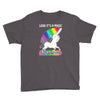 look it's a magical fck unicorn funny Youth Tee