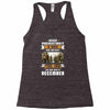 Never Underestimate A Man Who Watches The 100 And Was Born in December Racerback Tank
