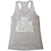 may contain alcohol Racerback Tank