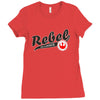 rebel alliance long sleeve tee Ladies Fitted T-Shirt