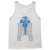 r2d2 typography Tank Top