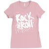 rock music r4 Ladies Fitted T-Shirt
