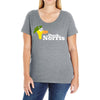 duck norris Ladies Curvy T-Shirt