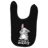 bunny anxiety Baby Bibs
