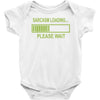 sarcasm loading funny computer tech gee Baby Bodysuit