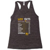 Leo Facts Zodiac Racerback Tank