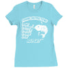 fishing instructions Ladies Fitted T-Shirt