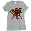 pug Ladies Fitted T-Shirt