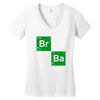 breaking bad  walter white meth breaking bad t shirt Women's V-Neck T-Shirt