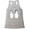 peace and hate can you tell the difference Racerback Tank