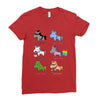 unicorn funny Ladies Fitted T-Shirt