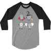 halloween hedgehogs 3/4 Sleeve Shirt