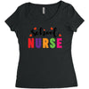 School Nurse Women's Triblend Scoop T-shirt