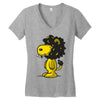lion cool Women's V-Neck T-Shirt
