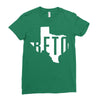 Beto Texas Map Ladies Fitted T-Shirt