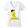 banana mechanics Women's V-Neck T-Shirt