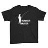 aster baiter mens rude fishing Youth Tee
