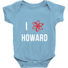 i heart howard Baby Bodysuit