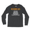 November Girl Hated By Many Long Sleeve Shirts