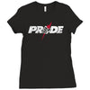 pride fc logo 2 Ladies Fitted T-Shirt