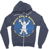 race for a snack Zipper Hoodie